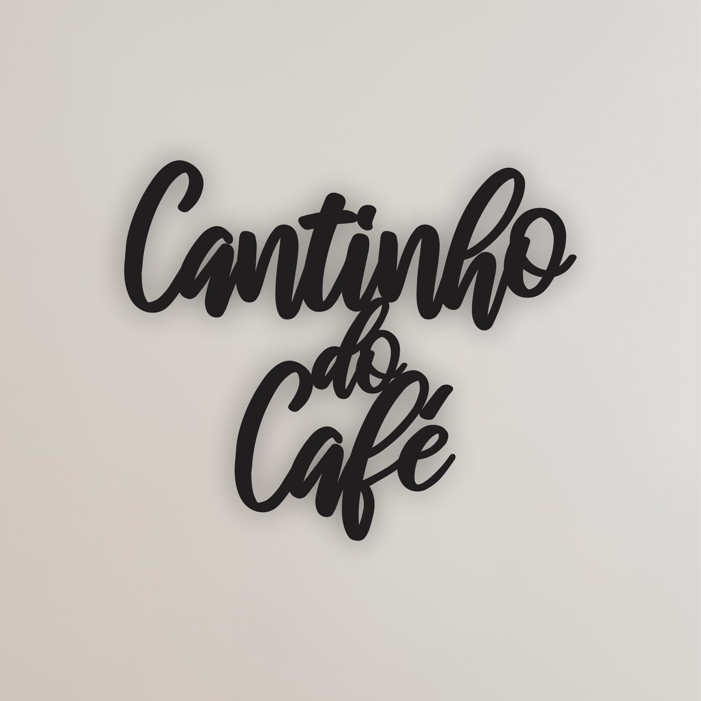 Letreiro Decorativo Para Cantinho Do Café
