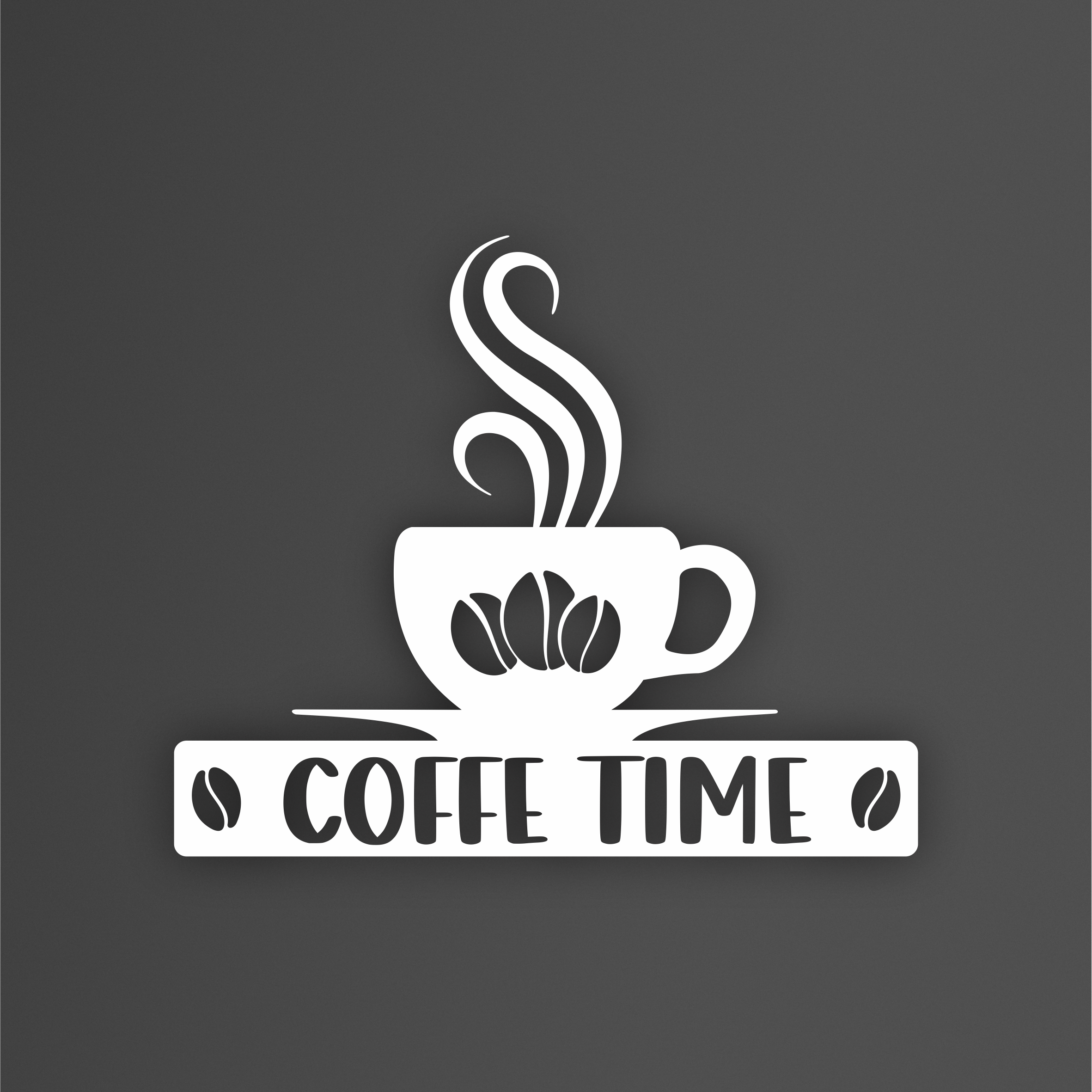 Placa Para Cantinho Do Café Coffee Time