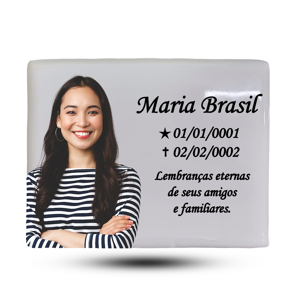 Retangular Horizontal com Escrita (colorido – preto e branco – sépia)